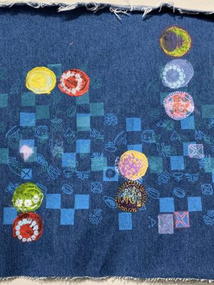 IMG_8238 Print on denim of symbols